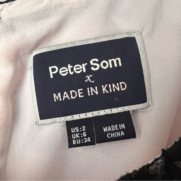 Anthropologie Peter Som x Made In Kind Brushstroke Blossoms Cocktail Dre… - Picture 5 of 14